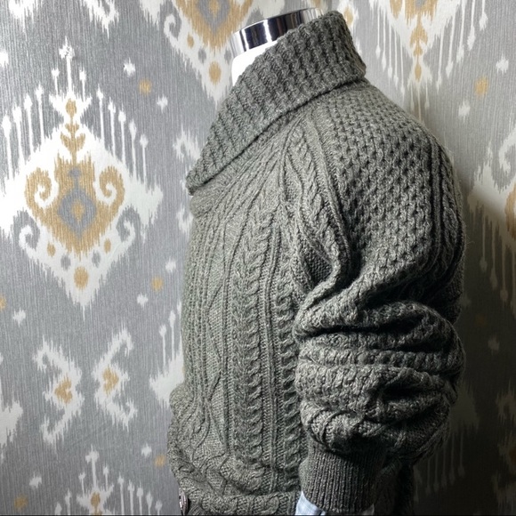 Ralph Lauren polo cableknit sweater large - Picture 4 of 16